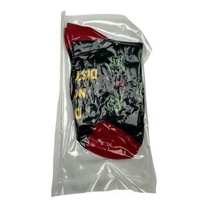 Do Not Disturb I’m Gaming Novelty Socks Black Size OS